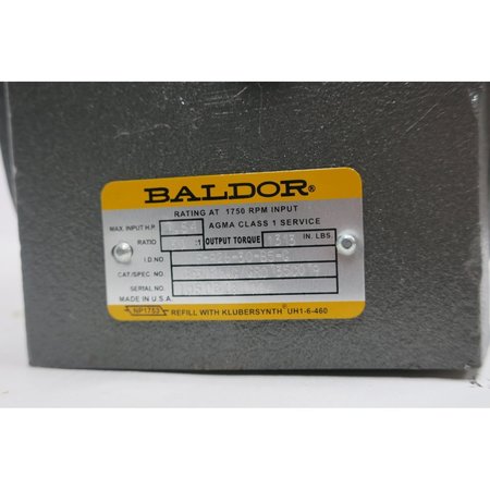 Baldor-Reliance 56C 58In 118In 154Hp 301 Right Angle Gear Reducer F-926-30-B5-G GF3026AG